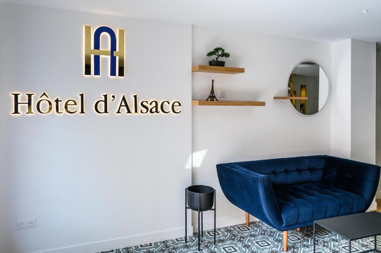 Hotel D'Alsace Párizs Kültér fotó